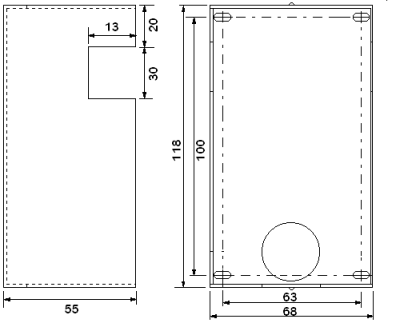 Dimensões LMI-Y016